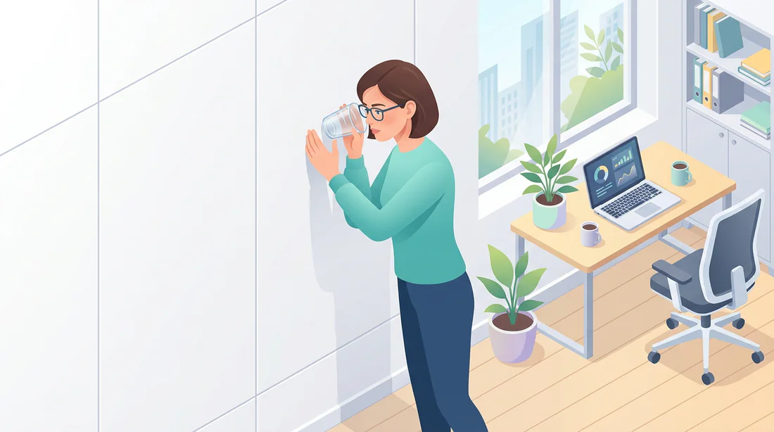 Schéma des solutions contre les bruits muraux : isolation phonique des tuyaux et traitement anti-nuisibles