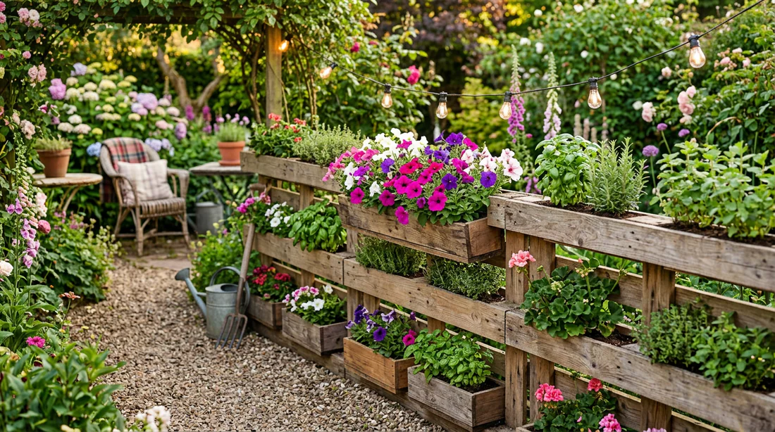 Ponçage d'une palette en bois pour un aspect lisse et sécurisé